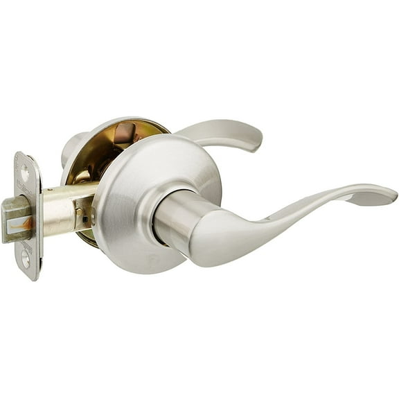 Kwikset 92001-525 Balboa Non-Handed Lever, Size 1, Satin Nickel