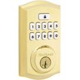Kwikset 9260TRLL03S Traditional SmartCode Keypad Electronic Deadbolt
