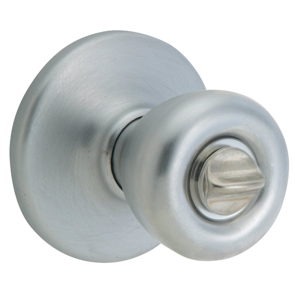 3-pack Kwikset Tylo Privacy Door Knob Set - Satin Chrome - 3 Pack — Residential Use, Standard Application