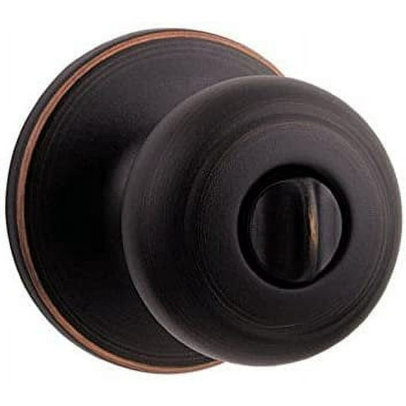 Kwikset 93001-630 Venetian Bronze Cove Privacy Knob Lockset