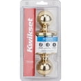 thumbnail image 1 of Kwikset 93001-873 Polo Bed & Bath Knob in Polished Brass, 1 of 1