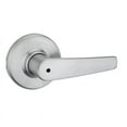 thumbnail image 1 of Kwikset 93001-879 Security Delta Privacy Lever Lockset, Satin Chrome, Each, 1 of 1