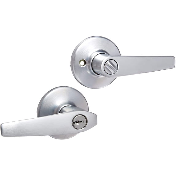 Kwikset 94050-546 Entry Lever, Satin Chrome