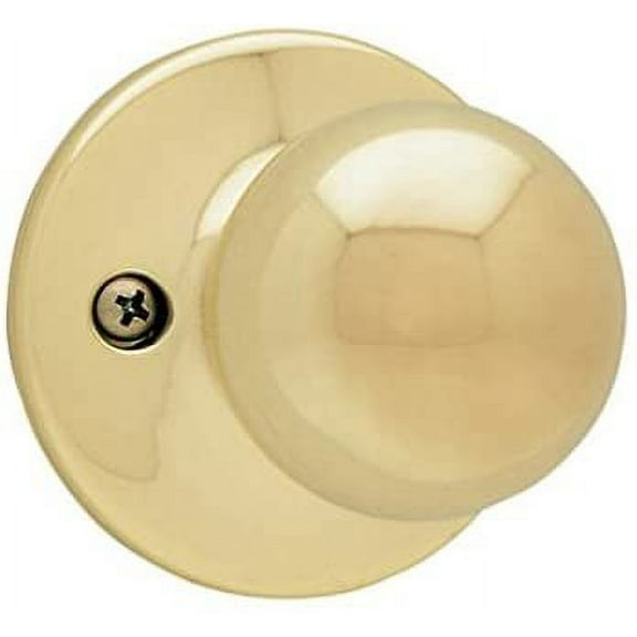 Kwikset 94880-367 Bright Brass Polo Dummy Knob
