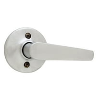 Kwikset 94880-435 Satin Chrome Delta Round Half-Inactive/Dummy Lever