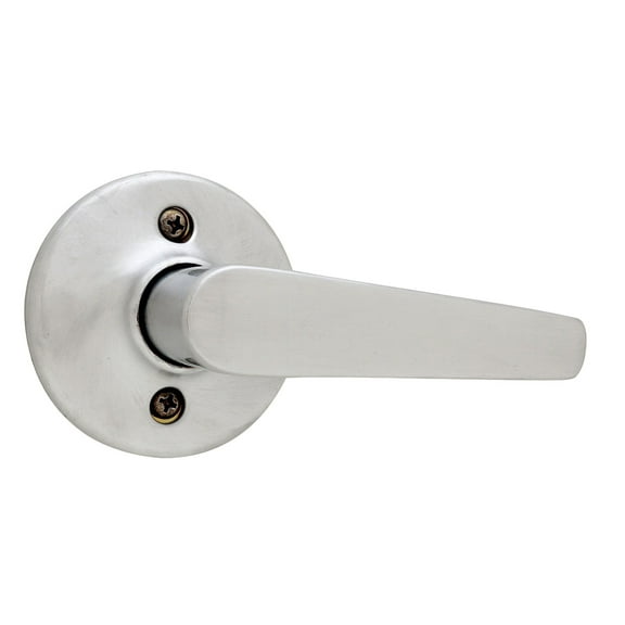 Kwikset 94880-435 Satin Chrome Delta Round Half-Inactive/Dummy Lever