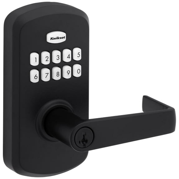 Kwikset 955Knl-S Smartcode 955 Electronic Keypad Entry Leverset - Black