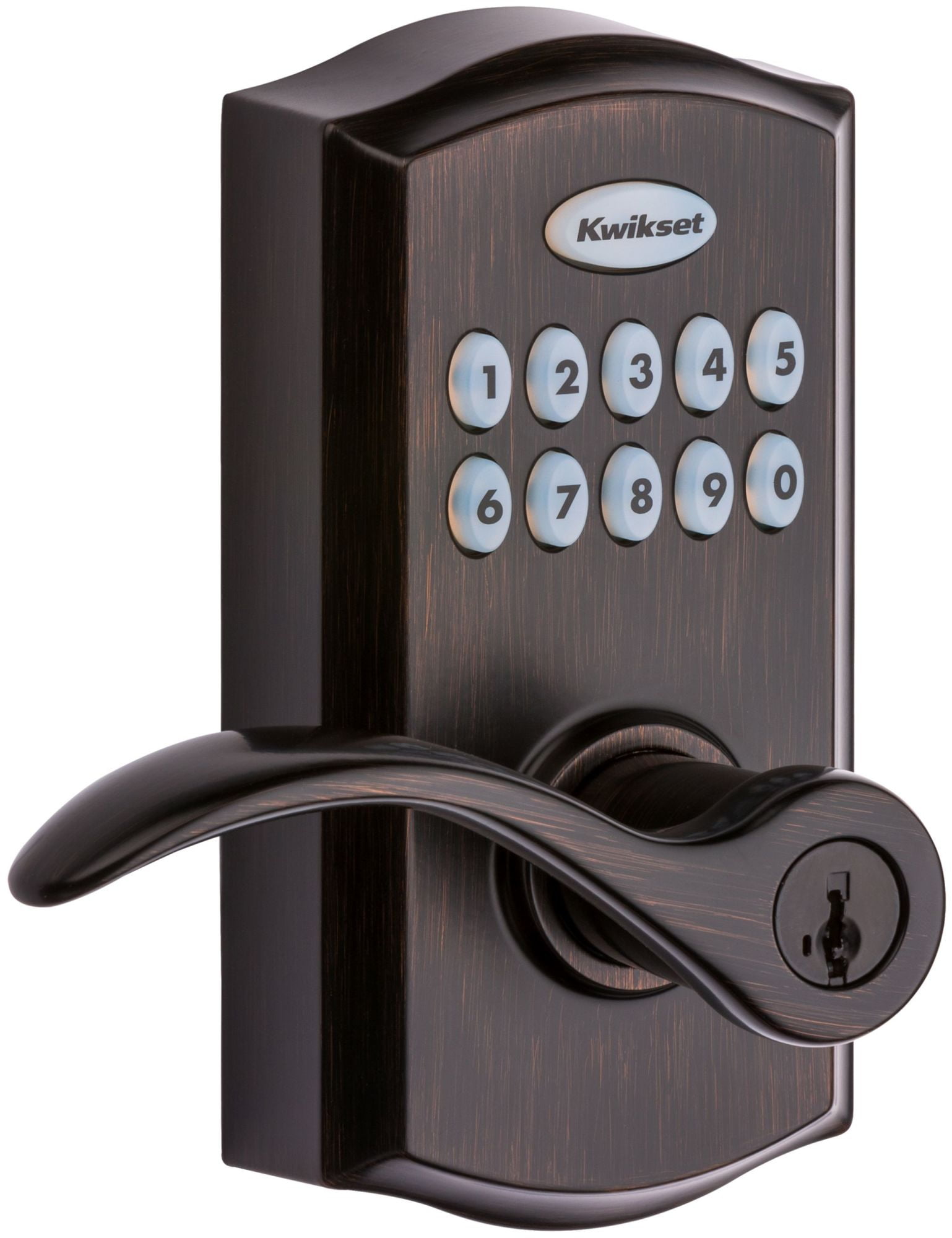 Kwikset SmartCode 955 Satin Chrome Metal Electronic Touch Pad