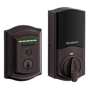 Kwikset 959Trlfprt Halo Traditional Smartkey Electronic Fingerprint Keyless Entry Wifi