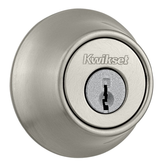 Kwikset 96650-492 Satin Nickel Double Cylinder Deadbolt