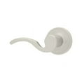 thumbnail image 1 of Kwikset 966BRLRH-15V1 Right Hand Brooklane Lever Interior Single Cylinder Handleset Trim Satin Nickel Finish, 1 of 1