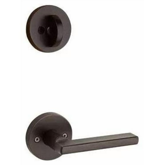 Kwikset 966Hflrdt.Univ Halifax Lever Single Cylinder Interior Pack - Bronze
