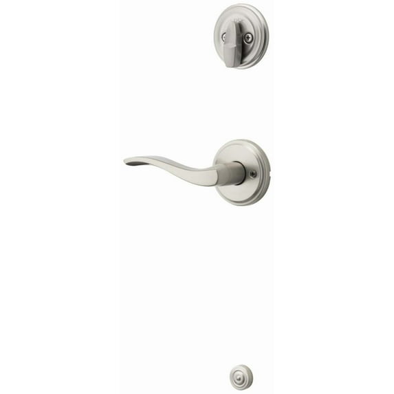 Kwikset 966Selrh.Univ Sedona Right Handed Lever Single Cylinder Interior Pack - Nickel