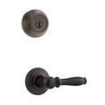 thumbnail image 1 of Kwikset 967ADL 11P SMT Ashfield Double Cylinder Venetian Bronze Interior Pack Le, 1 of 7