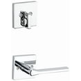 thumbnail image 1 of Kwikset 968Lslsqtv1 Lisbon Lever Non-Turning Dummy Interior Pack - Chrome, 1 of 1