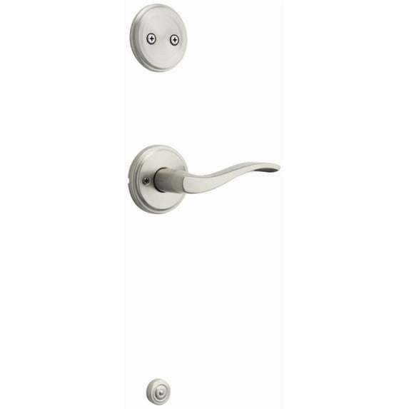 Kwikset 968SELLH-15 Sedona Left Handed Lever Dummy Interior Pack - Nickel
