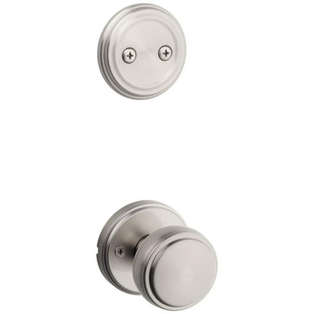 Kwikset 968Sok Sora Knob Dummy Handleset Interior Pack - Nickel