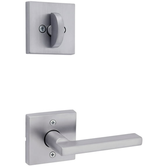 Kwikset 971Hflsqtv1 Halifax Lever Single Cylinder Interior Pack - Chrome