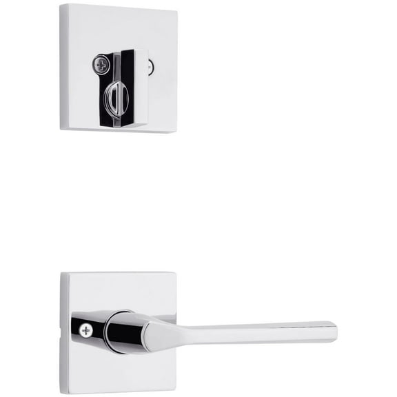 Kwikset 971Lslsqtv1 Lisbon Lever Single Cylinder Interior Pack - Black