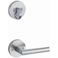 thumbnail image 1 of Kwikset 971MILRDT-26D Milan Lever Single Cylinder Interior Pack - Chrome, 1 of 1