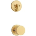 thumbnail image 1 of Kwikset 971Pskrdt Pismo Knob Keyed Entry Handleset Interior Pack - Brass, 1 of 7