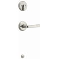 thumbnail image 1 of Kwikset 971TDL-15 Trafford Lever Single Cylinder Interior Pack - Nickel, 1 of 7