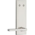 thumbnail image 1 of Kwikset 973HFLSQF-15 Dummy Interior Halifax Lever Trim with Square Full Escutcheon Satin Nickel Finish, 1 of 7
