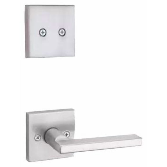 Kwikset 973Hflsqtv1 Halifax Lever Non-Turning Dummy Interior Pack - Chrome