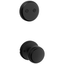 Kwikset 973Sok Sora Knob Dummy Handleset Interior Pack - Black