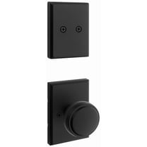 Kwikset 973Soktrct Sora Knob Dummy Handleset Interior Pack - Black