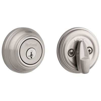 Kwikset 980 Sgl Cyl Deadbolt in SN