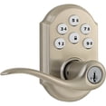 thumbnail image 1 of Kwikset 99120-005 smartcode+z-wave satin nickel lever, 1 of 7