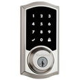 thumbnail image 1 of Kwikset 99160-038 SmartCode Satin Nickel Single Cylinder Smartkey Electronic Deadbolt Smart Lock with Lighted Keypad Touchscreen, 1 of 4