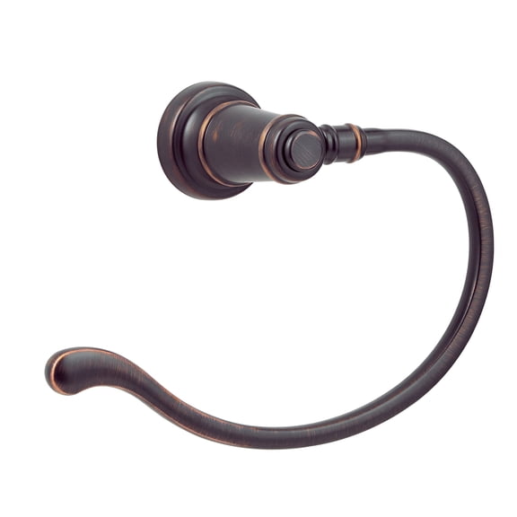 Kwikset Ashfield Towel Ring, Venetian Bronze