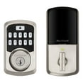 thumbnail image 1 of Kwikset Aura Bluetooth Smart Deadbolt Hardware Lock with Smartkey Satin Nickel, 1 of 4