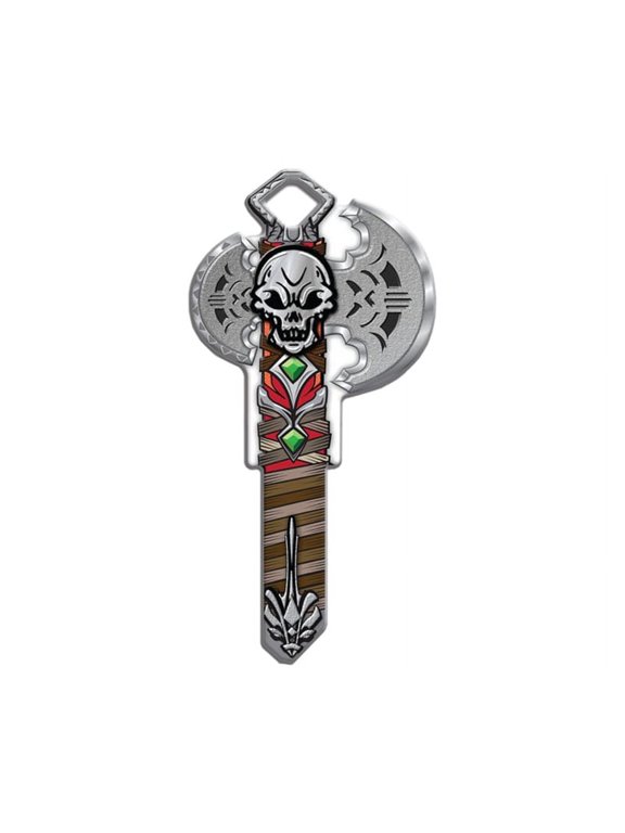 B143 Key Shapes Battle Axe Key Blank
