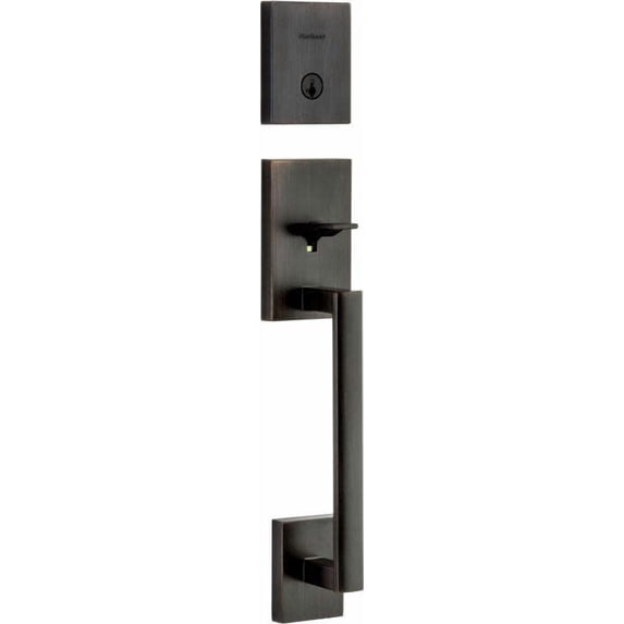 Kwikset, Bronze Metal Exterior Handle set with Smart Key