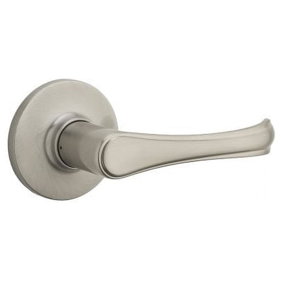 Kwikset Burbank Lever Half Dummy in Satin Nickel