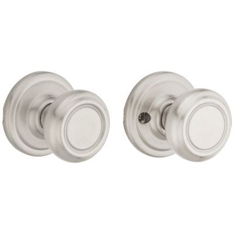Kwikset Cameron Hall/Closet Knob in Satin Nickel
