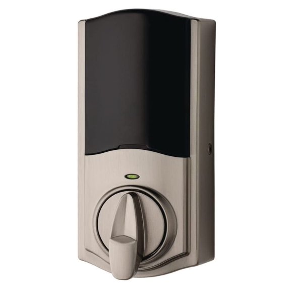 Kwikset Convert Zigbee 3.0 Electronic Smart Lock Conversion Kit in Satin Nickel