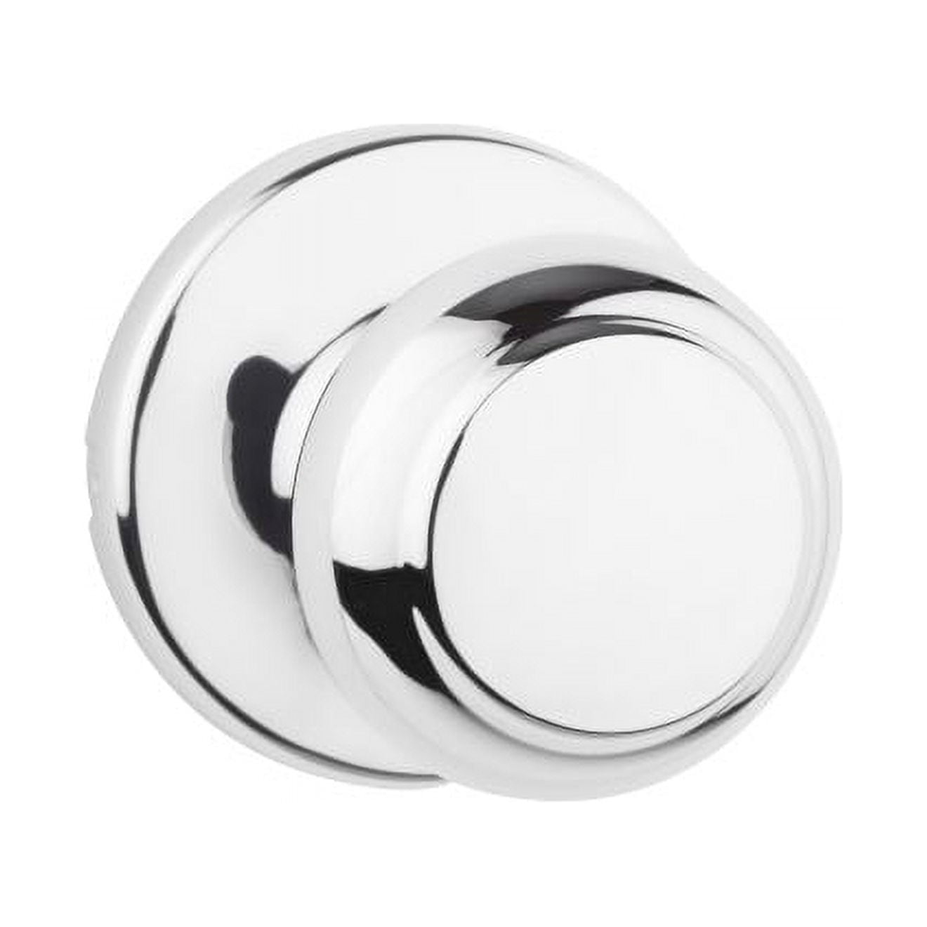 Kwikset Cove Knob Passage in Bright Chrome