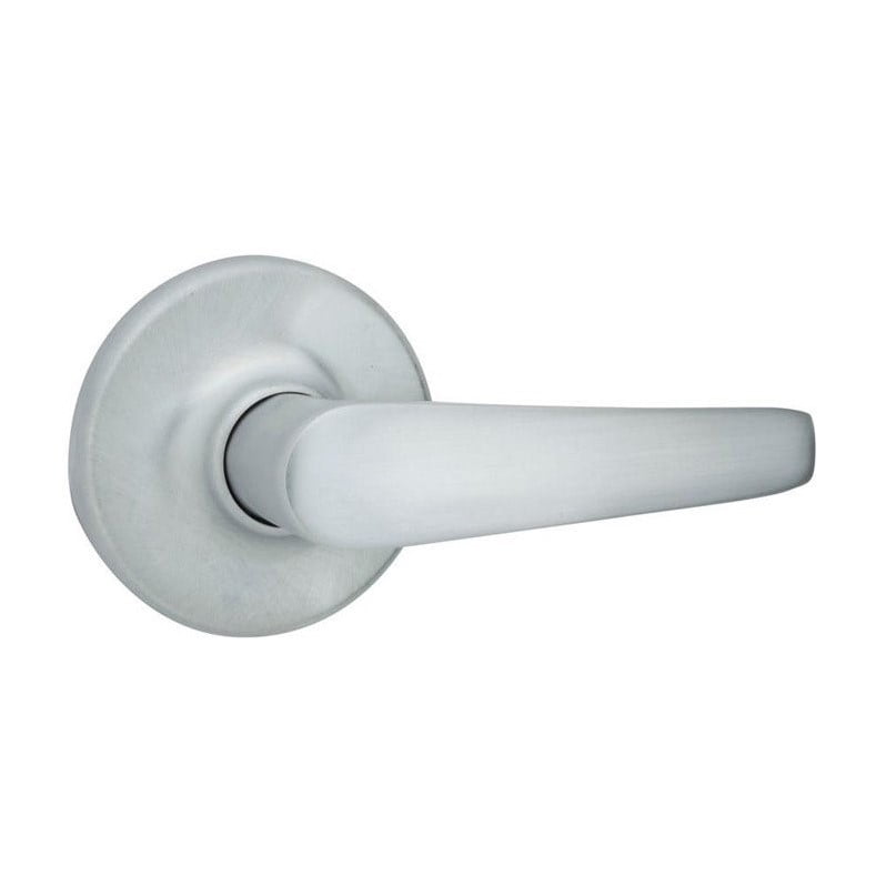 Kwikset Delta Hall/Closet Lever in Satin Chrome