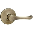 thumbnail image 1 of Kwikset Dorian Hall and Closet Lever - Antique Brass - Gold, 1 of 1