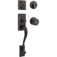 thumbnail image 1 of Kwikset Hawthorne Sgl Cyl Handleset W/Juno Knob Featuring Smartkey® in VB, 1 of 8
