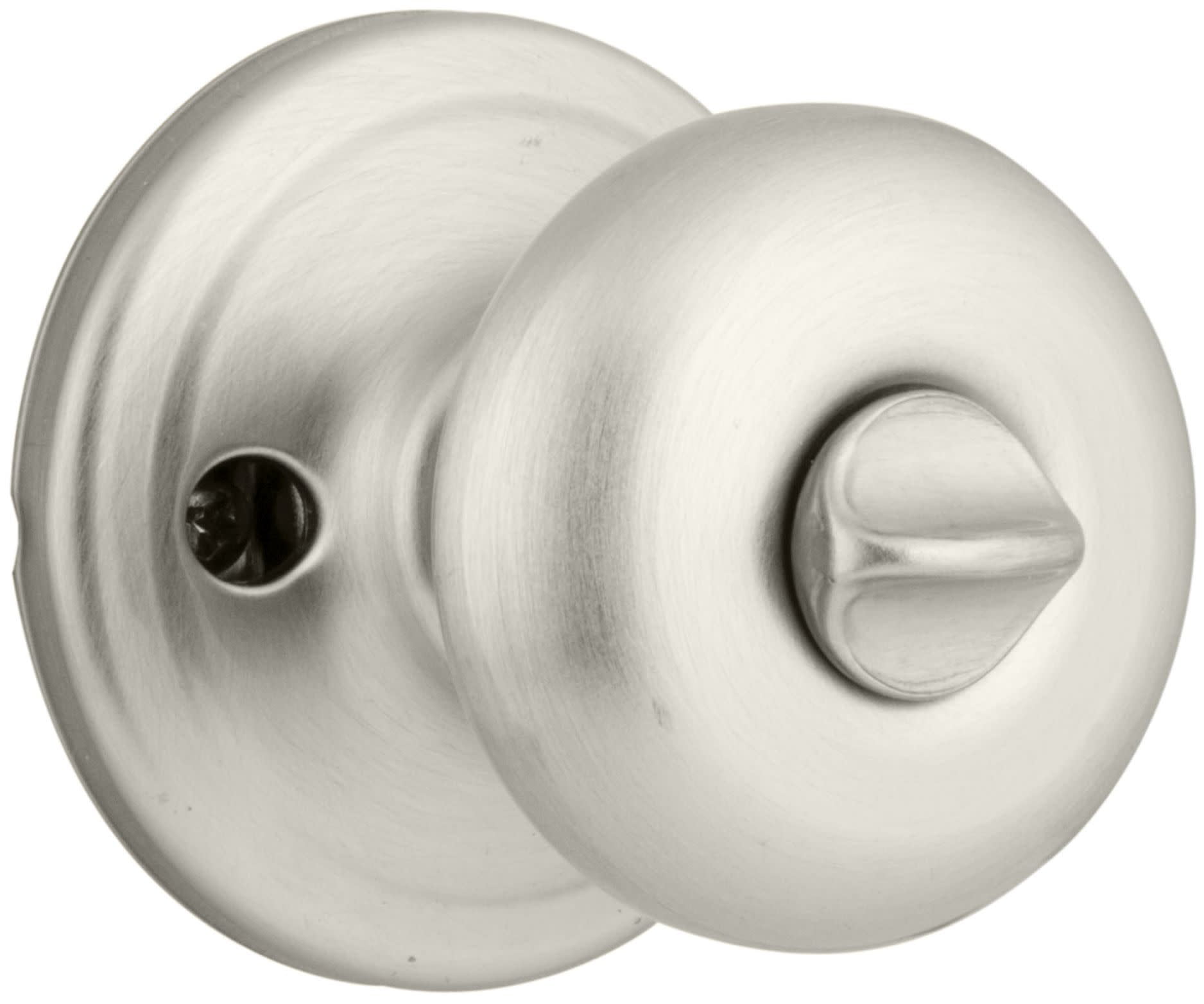 Kwikset Security Balboa Satin Nickel Universal Interior Bed/Bath