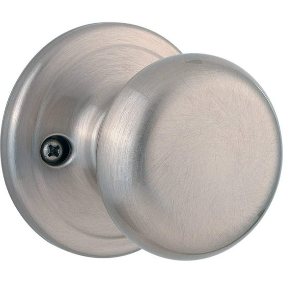 Kwikset Juno Dummy Lockset - Nickel Finish - Silver