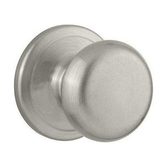 Kwikset Juno Half-Dummy Knob in Satin Nickel - 97880-668