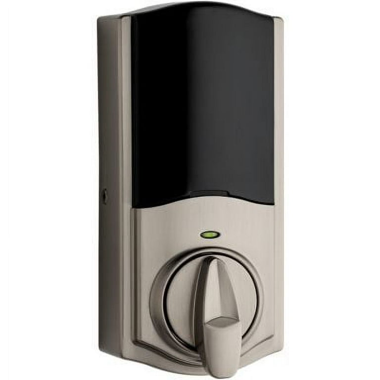 Kevo Convert Smart Lock Satin Nickel Conversion Kit Featuring Bluetooth Technology