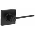 thumbnail image 1 of Kwikset Ladera Interior Privacy Door Handle with Lock, Door Lever For Bathroom and Bedroom, Matte Black Reversible Keyless Turn Lock, 1 of 7