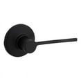 thumbnail image 1 of Kwikset Ladera Passage Door Lever Modern Style - Reversible - Matte Black, 1 of 8